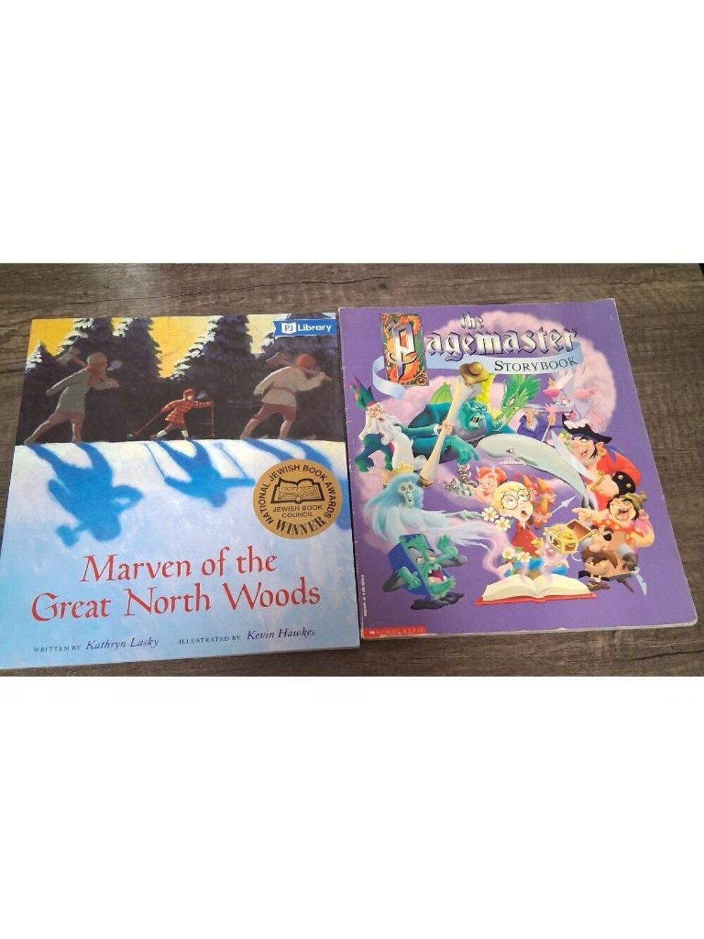 Pagemaster and Marven of the Great North Mountain Bundle Story Books Kids